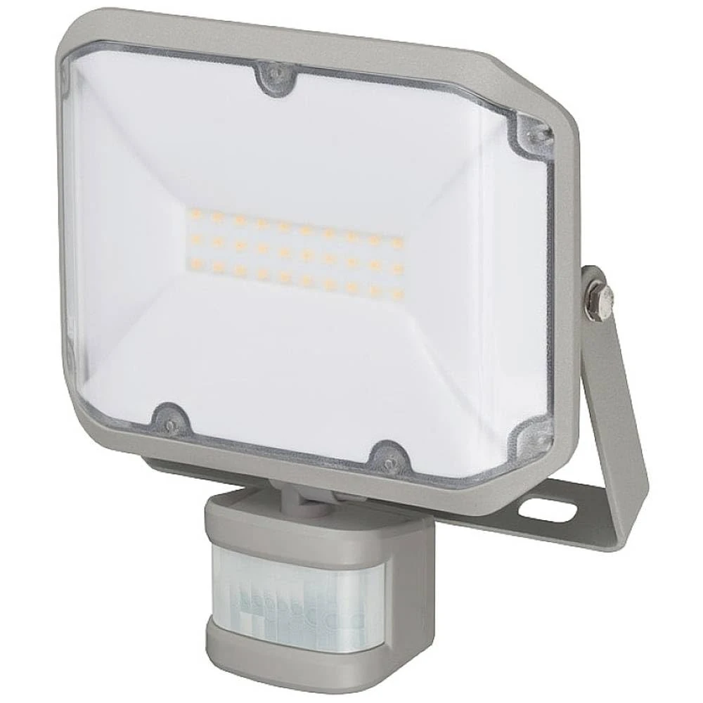 Brennenstuhl LED Floodlight AL 2050 with PIR / LED Spotlight for outdoor use 20W with motion sensor (LED Light for wall mounting with 12m viewing distance, with 2080lm, IP44)