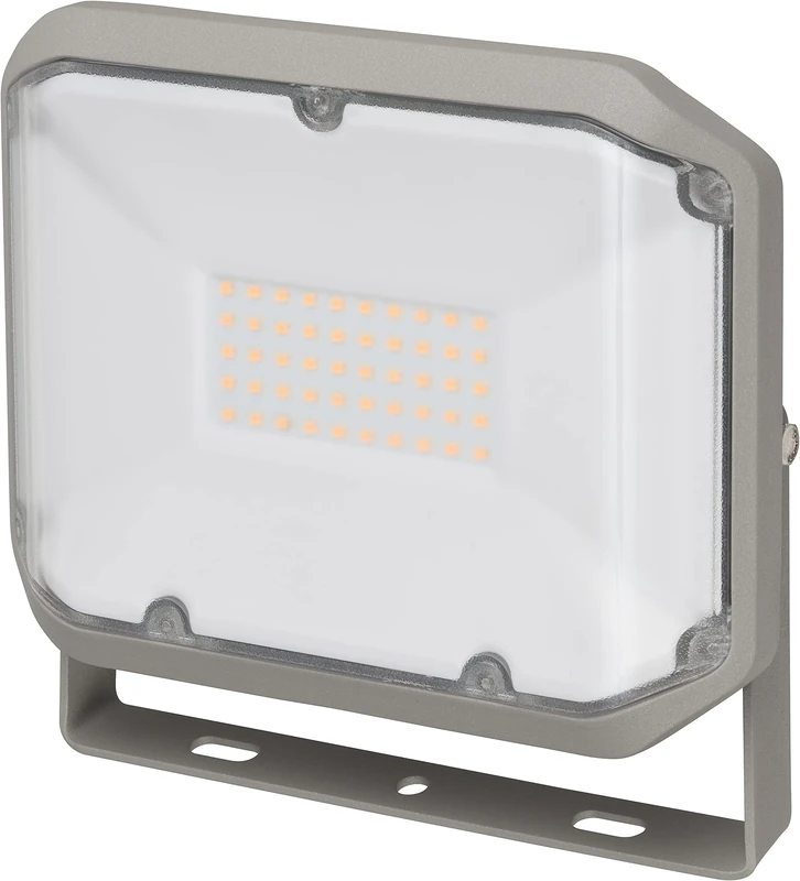 Brennenstuhl LED Floodlight AL 3050 / LED Spotlight for Outdoor use 30W (LED Security Light for Wall mounting, with 3110lm and Warm-White Light Colour 3000K, IP44)