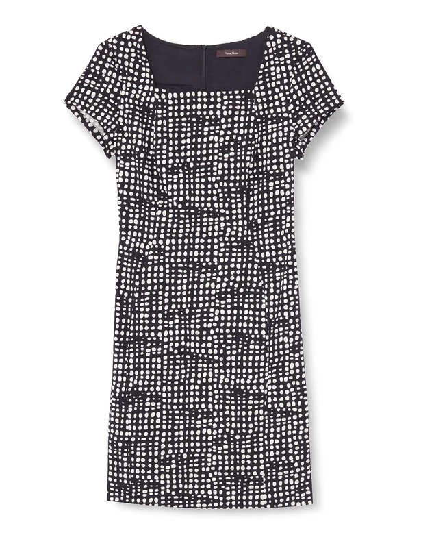 Vera Mont Vera Mont Women's 4535/4091 Dress, Dark Blue/Cream, 42