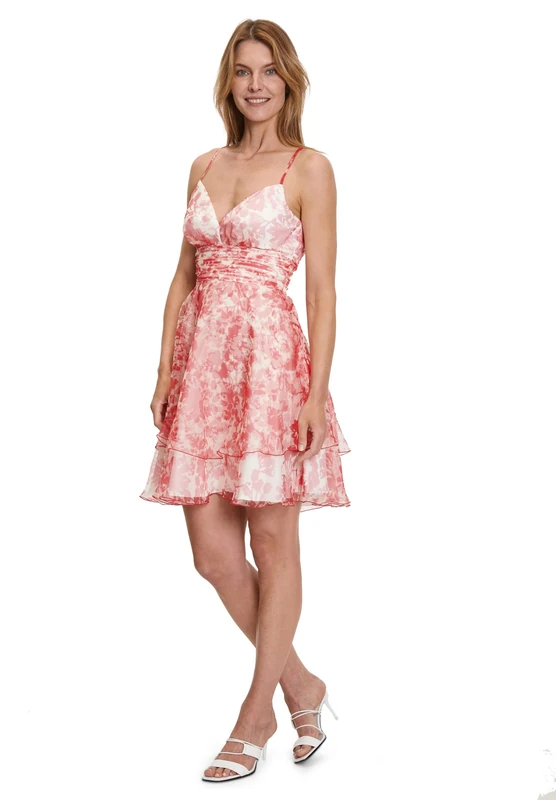 Vera Mont Vera Mont Women's 8535/4088 Dress, Cream/Red, 38