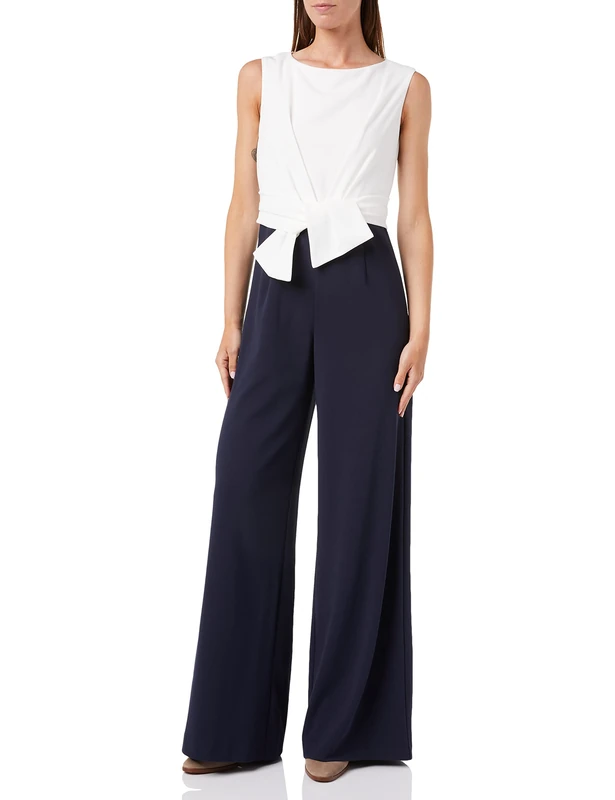 Vera Mont Vera Mont Women's 0178/4867 Overalls, Dark Blue/Cream, 36