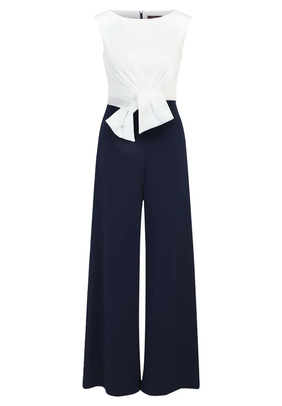 Vera Mont Vera Mont Women's 0178/4867 Overalls, Dark Blue/Cream, 44