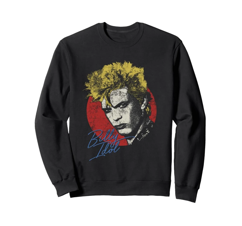 Billy Idol - Vintage Portrait Sweatshirt