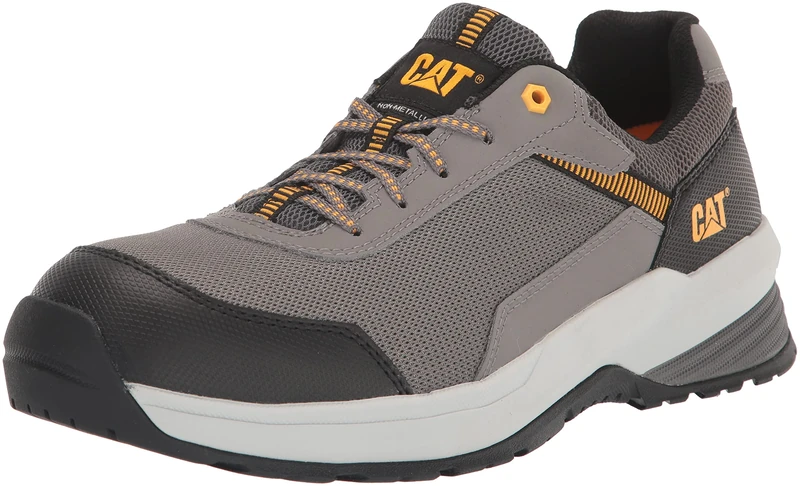 Cat Footwear Men's Amline 2.0 Mesh Composite Toe Work Shoe, Med Charcoal, 9.5 UK