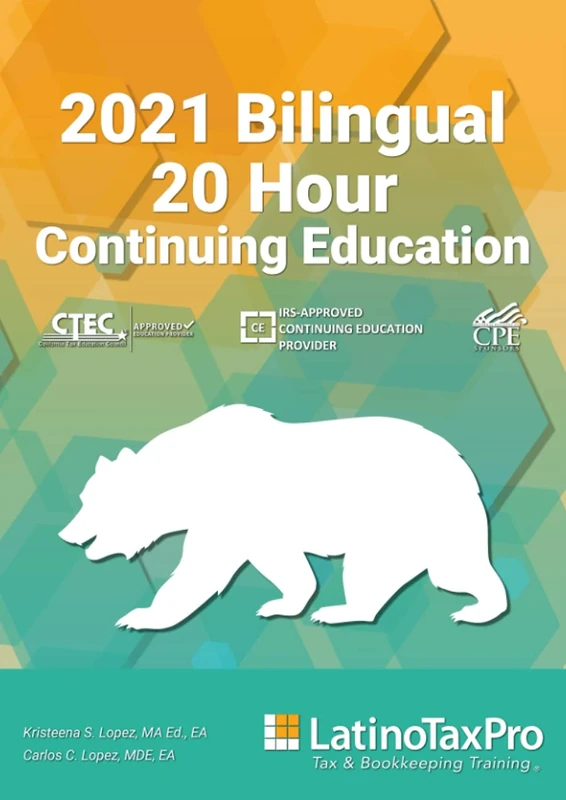 2021 Bilingual California 20 Hour Continuing Education