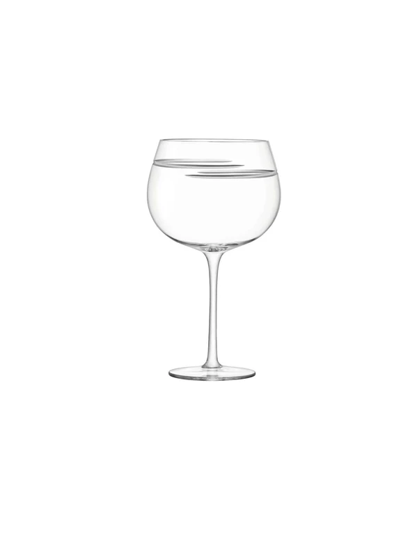 LSA International Verso Cocktail Balloon Glass 710ml Clear/Cut x 2