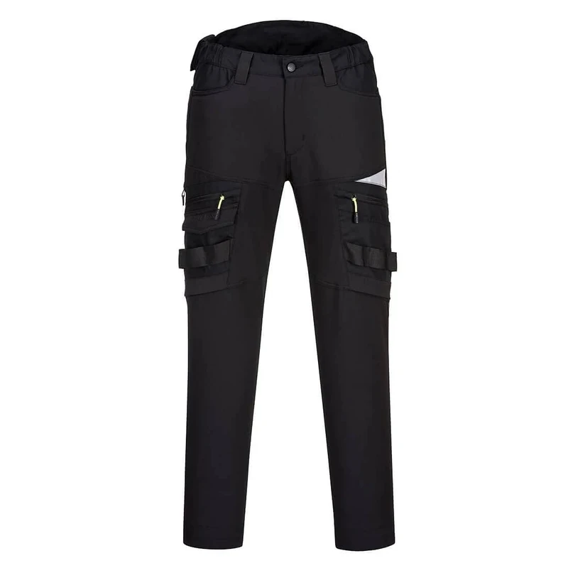 Portwest DX443 Men's DX4 Protective Service Safety Work Trousers Black, 46