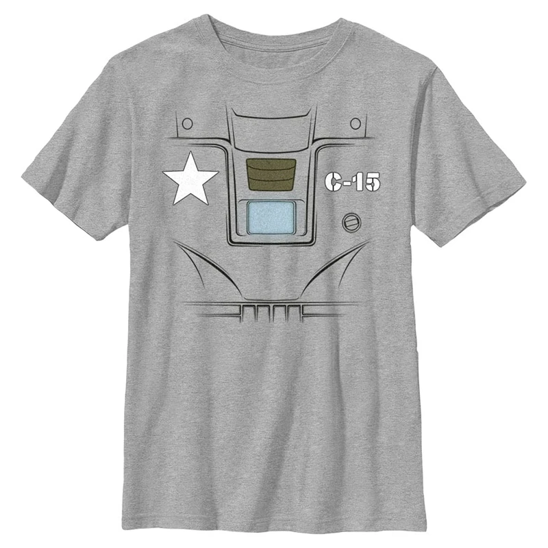 Marvel What If…? - Steve Rodgers Suite YTH Crew neck Heather grey 116