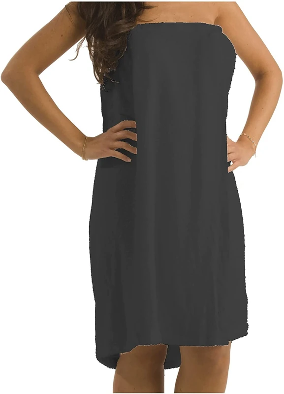 BY LORA Personalized Women's Spa Wrap - Microfiber Bath and Pool Towel - Image 1