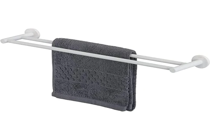 Tiger Urban Towel Rail Double White, BxHxT: 60 x 5x12 cm