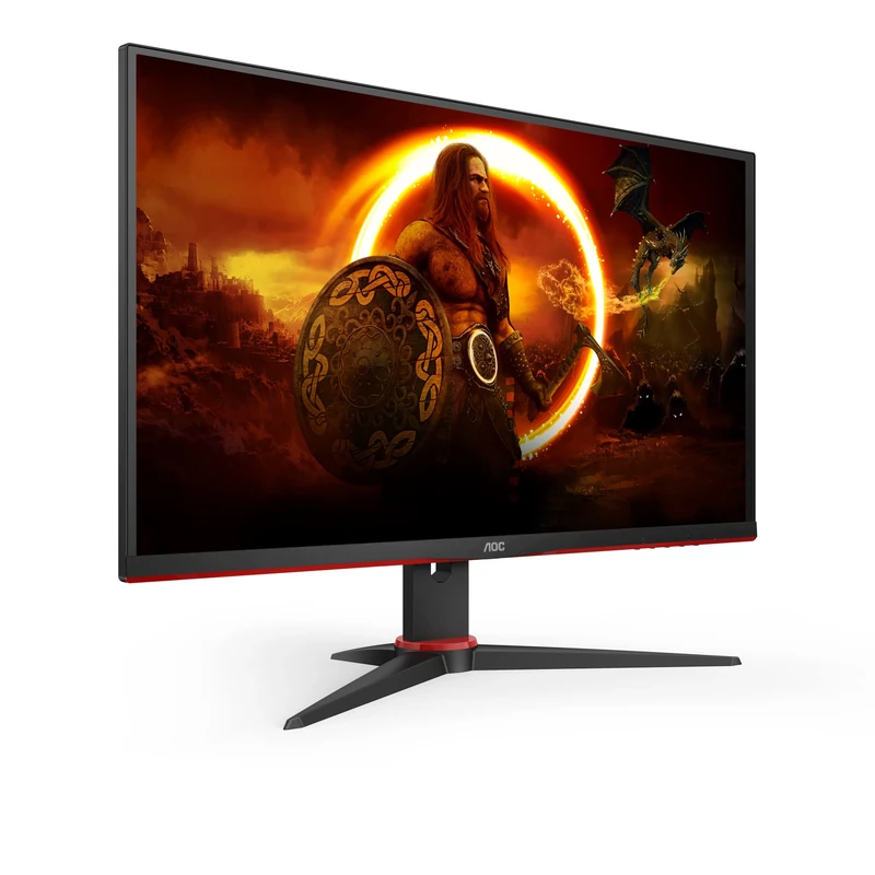 AOC AGON 27G2SAE - 27 Inch FHD Gaming Monitor, 165Hz, 1ms MPRT, VA, FreeSync premium, Shadow control, Speakers (1920 x 1080 @ 165Hz, 350 cd/m² , HDMI 1.4/ DisplayPort 1.2)