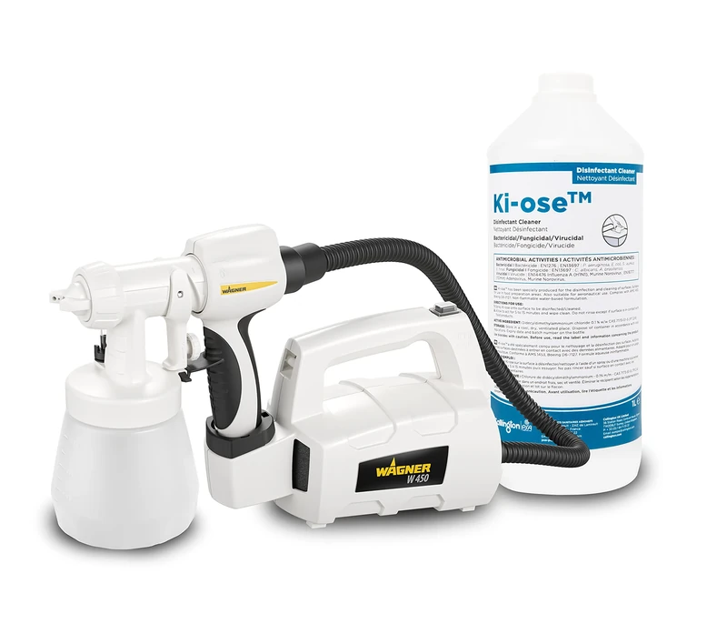 WAGNER Disinfection Sprayer W450 with 1 Litre Ki-Ose Disinfection Liquid