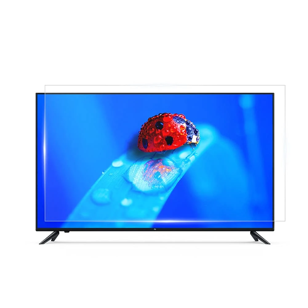 WSHA Anti Blue Light TV Screen Protecto Anti-UV/Ultra-clear Screen Filter Film, for LCD/LED/OLED & QLED 4K HDTV (50-75inch),50Inches(1095x616mm)