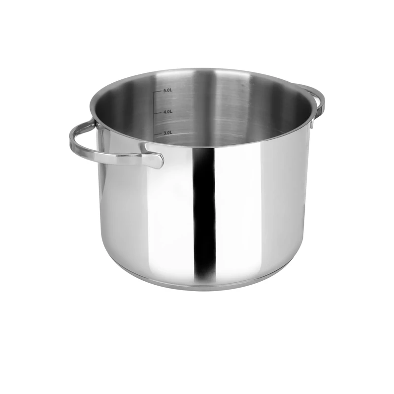 Moneta Allegro 22 cm Stainless Steel Pot for All Fires 5.9 litres
