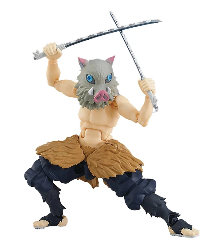MAX FACTORY DEMON SLAYER - Inosuke Hashibira DX - Figurine Figma 14cm, M06772 - Image 1
