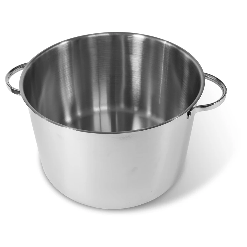 Moneta Allegro Pentola 24 cm in Acciaio INOX per Tutti i Fuochi 7.5 litres