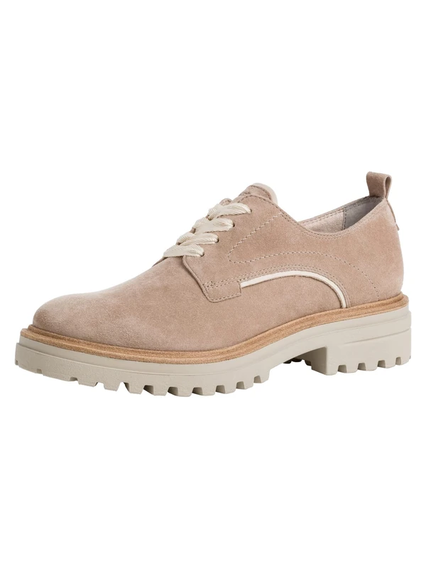 Tamaris Damen 1-1-23753-28, Sneaker, Taupe,