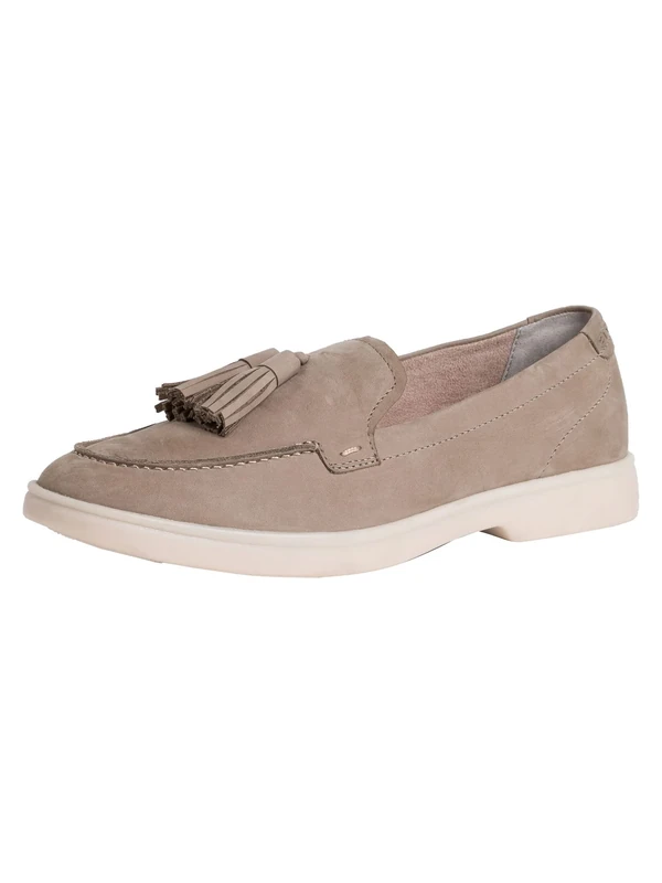 Tamaris Damen 1-1-24602-28, Loafer, Pepper Nubuc, - Image 1
