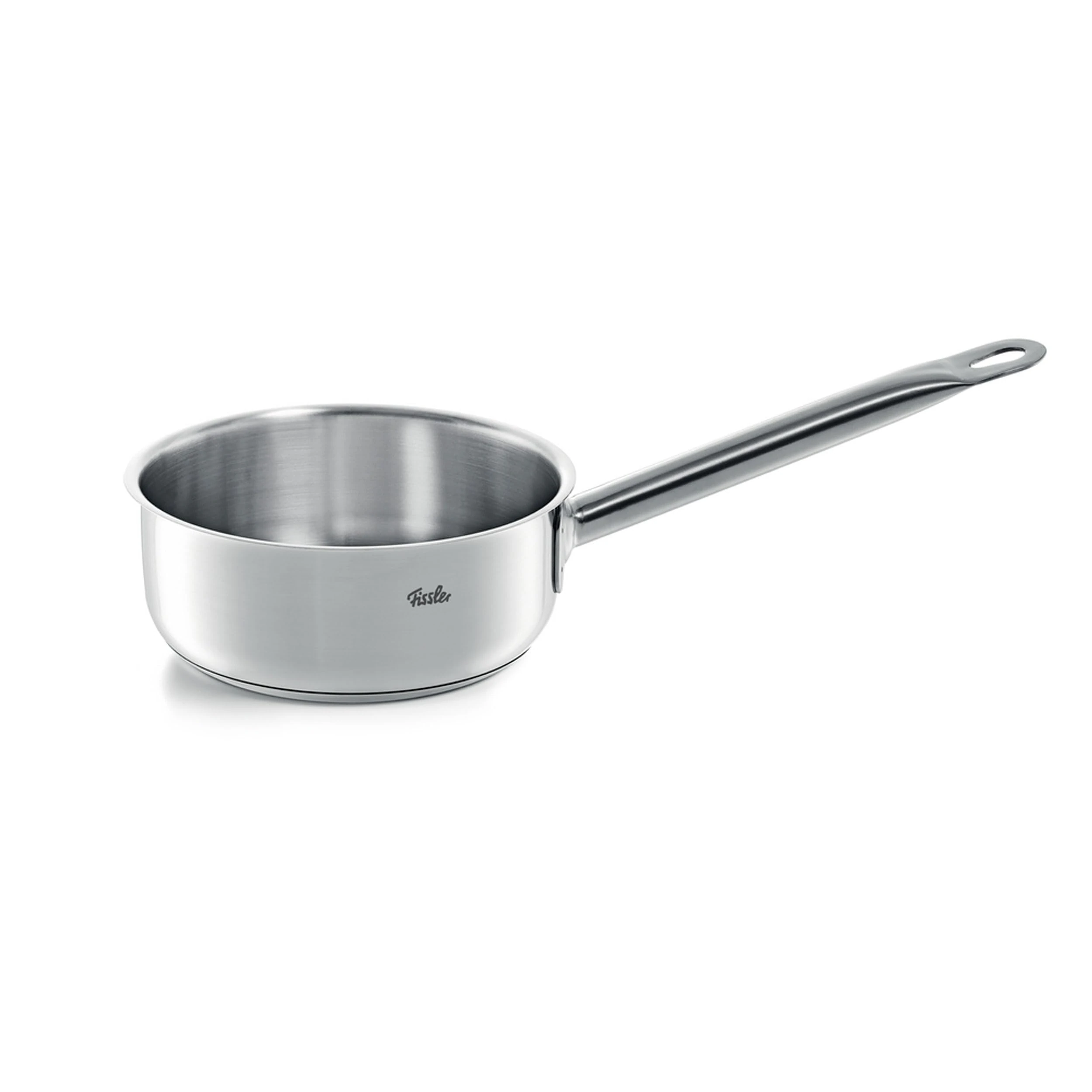Fissler San Francisco Stainless Steel Saucepan (1.2 L, Diameter 16 cm) with Pouring Rim, Dishwasher and Oven-Safe - Induction