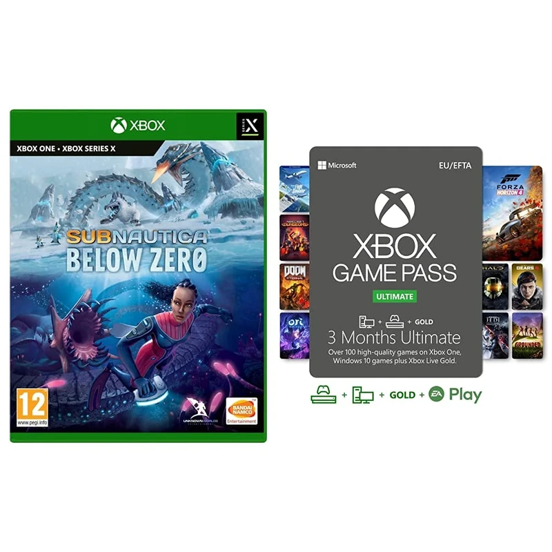 Subnautica: Below Zero (Xbox Series X/) & Xbox Game Pass Ultimate | 3 Month Membership | Xbox / Win 10 PC - Download Code