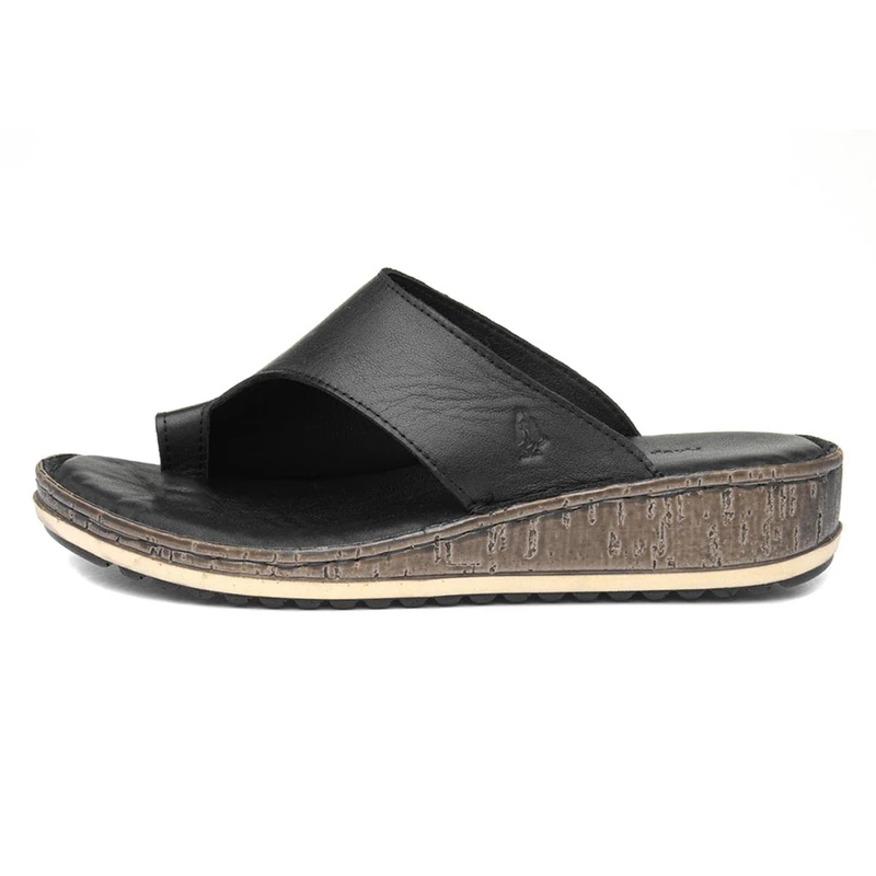 Hush Puppies Elissa Toepost Sandal, Black, 3