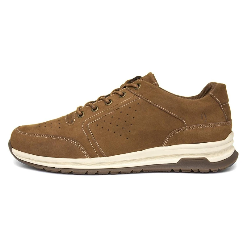 Hush Puppies Joseph Lace Up, Tan Nubuck, 6