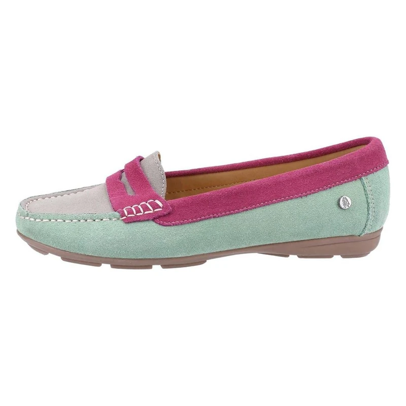 Hush Puppies Margot Multi Loafer, Green/Pink/Grey, 4 - Image 1