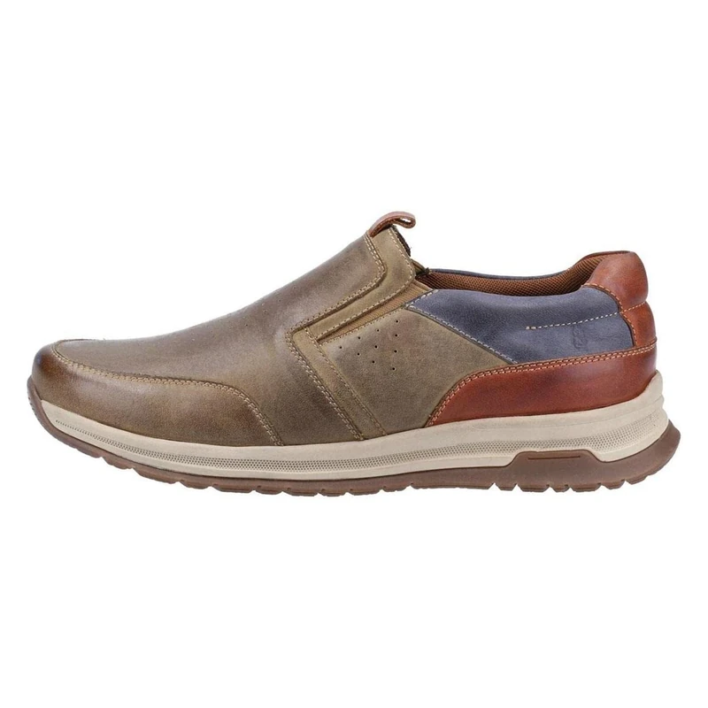 Hush Puppies Cole Slip On, Khaki, 9