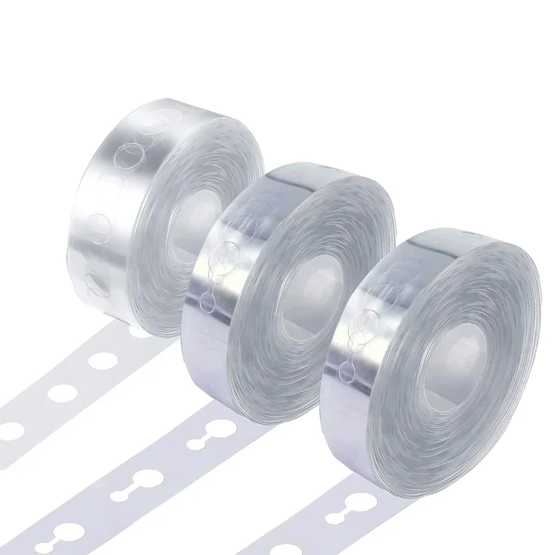 KkaFFe Balloon Arch Kit, Balloon Arch Tape, Balloon Tape Strip, Balloon Garland Decorating Strip Kit, for Party Wedding/Birthday (Single Hole+2*Double Hole)