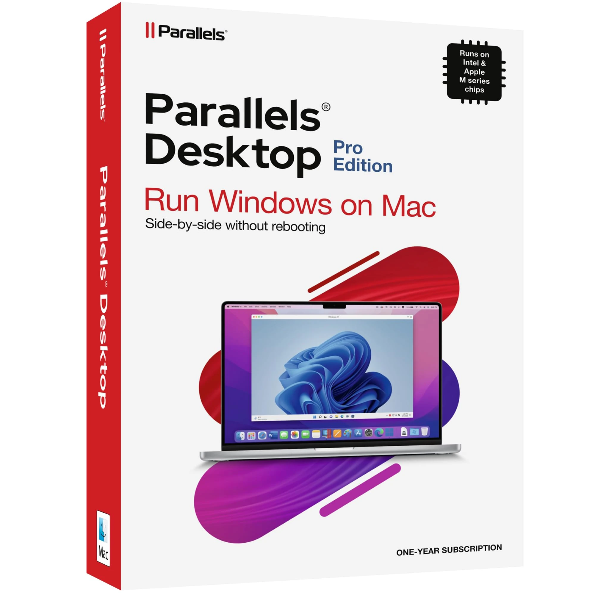 Parallels Desktop 18 for Mac Pro Edition | Run Windows on Mac Virtual Machine Software | 1 Year Subscription [Mac Key Card]