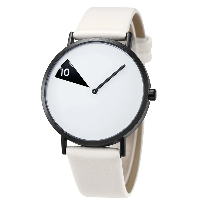 SHENGKE Creative Ladies Watche Ultra-Thin Leather Strap Fashion Quartz Minimalist Women Watch Waterproof White