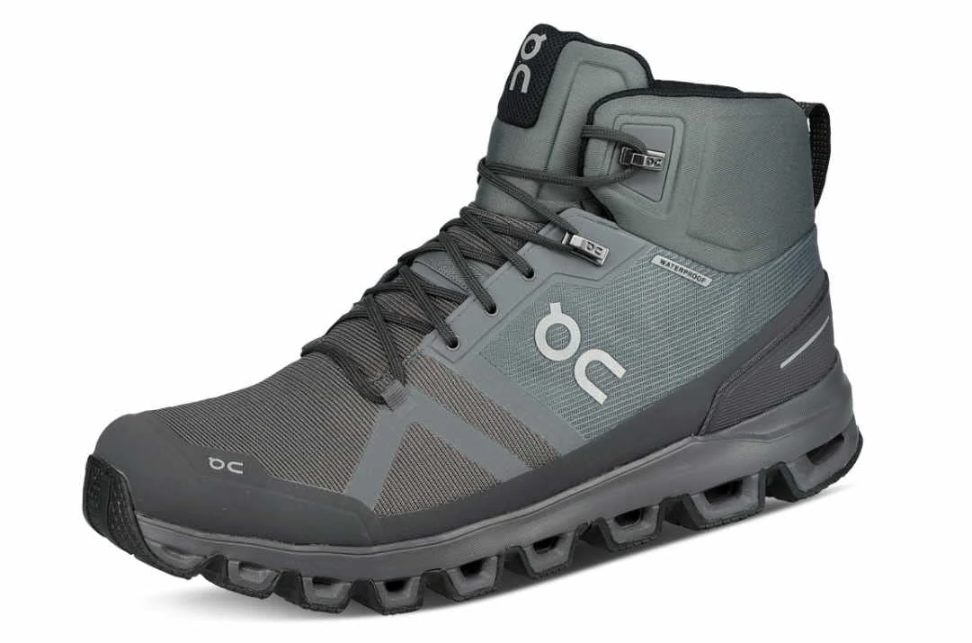 On Men's Cloudrock Waterproof 1 Sneaker, Rock Eclipse 12.5 UK Gray