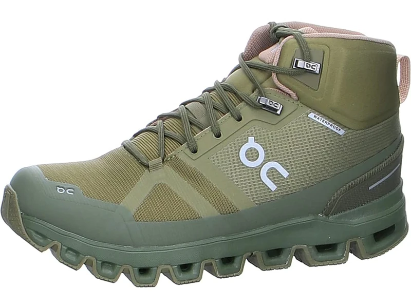 On 23.99245 Cloudrock Waterproof 1 Women Olive | Reed UK 9