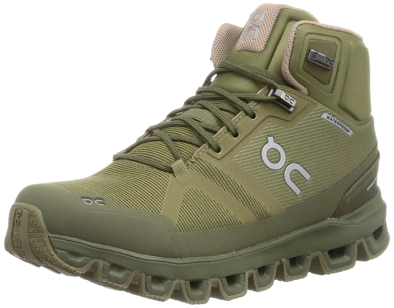 On 23.99245 Cloudrock Waterproof 1 Women Olive - Reed UK 8