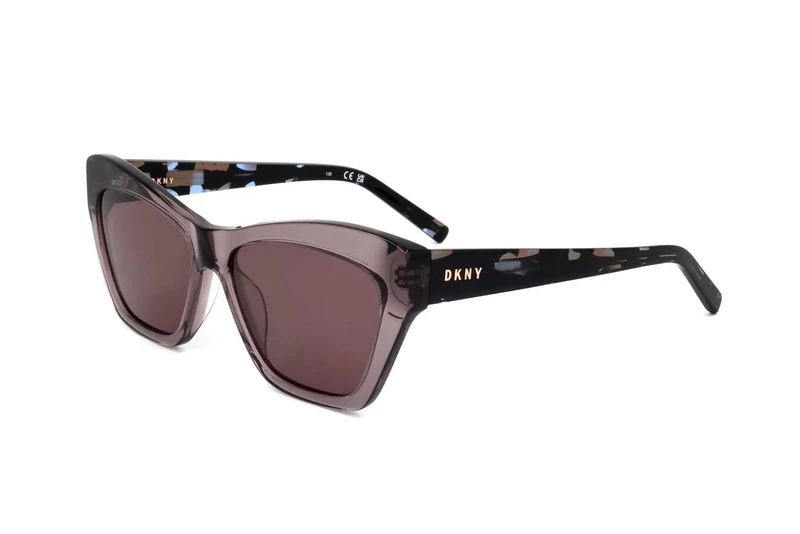 DKNY DK535S 47604 270 crystal mink Sunglasses Unisex Acetate, Standard, 15 - Image 1