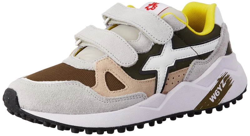 W6yz Wolf VL-J., Gymnastics Shoes, Grigio,