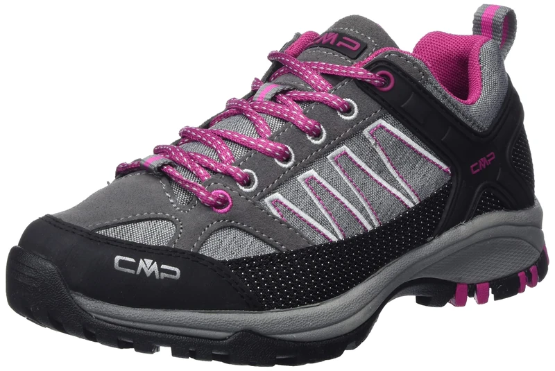 CMP Women's Sun WMN Hiking Shoe Trekking, Grey-Geranium, 5.5 UK
