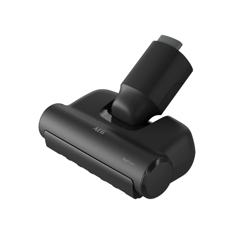 AEG AZE155 - PetPro+ Pet Hair Nozzle, Double Rubber Strips for Upholstery and Car Seats, Deep Pad Cleaning, Push-and-Pull Brush Roller, Optimised Sealing and Motor, Compatible AP8000, Black