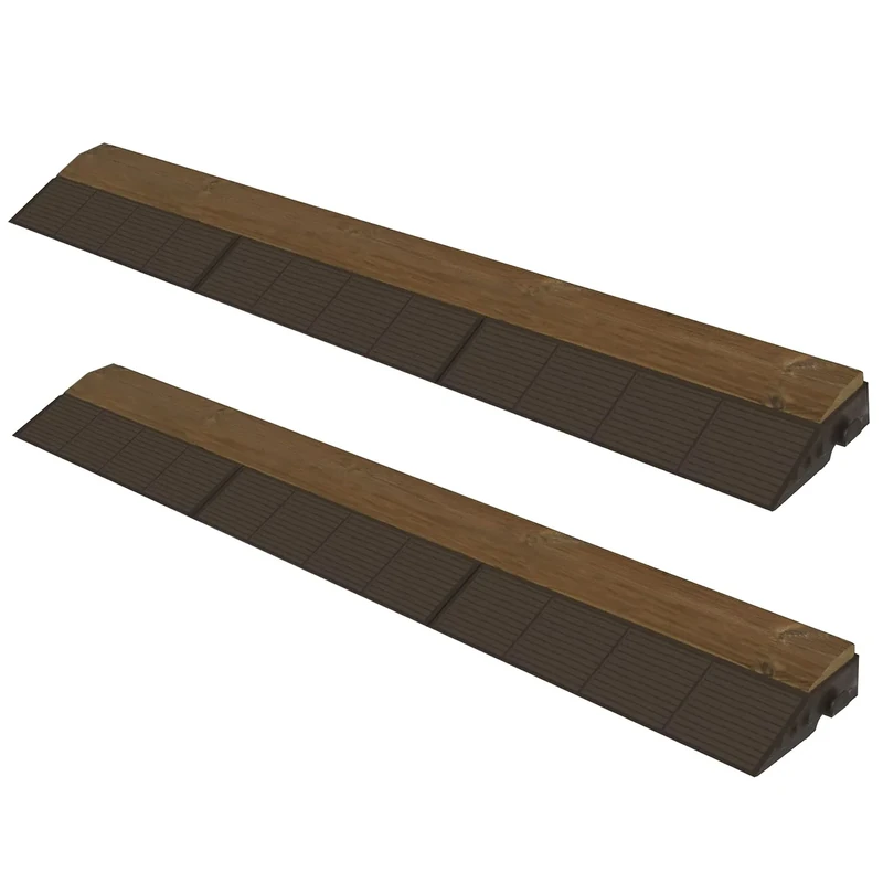 2 x Combi Wooden Finishing Edges - Image 1
