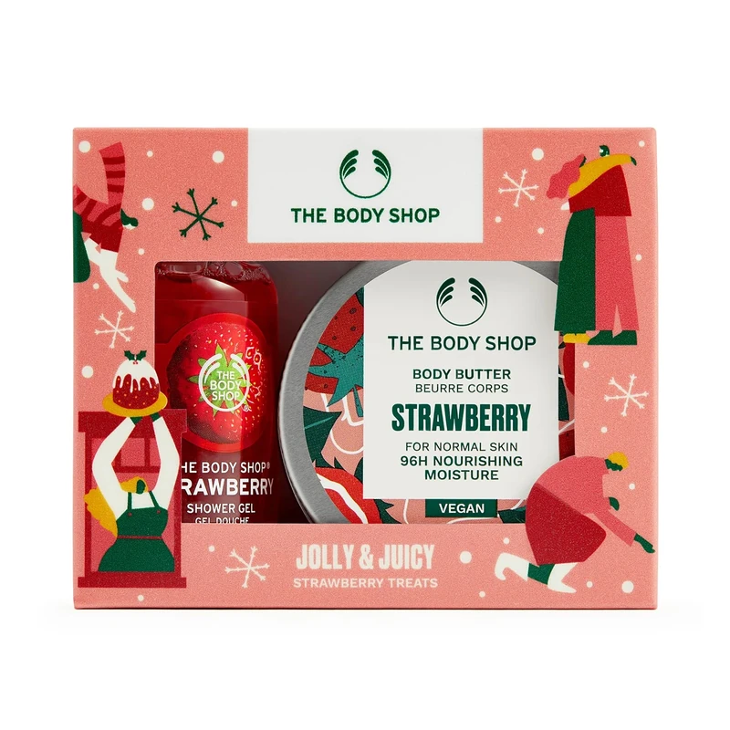 The Body Shop Jolly & Juicy Strawberry TREATS