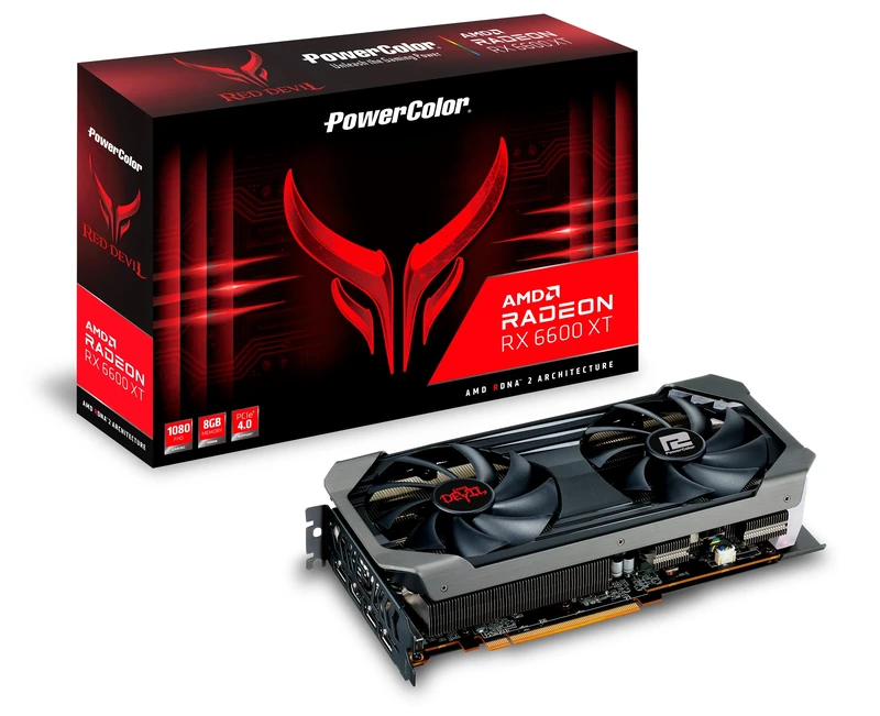 POWERCOLOR RX 6600XT Red Devil 8G OC 8GB Graphics Card