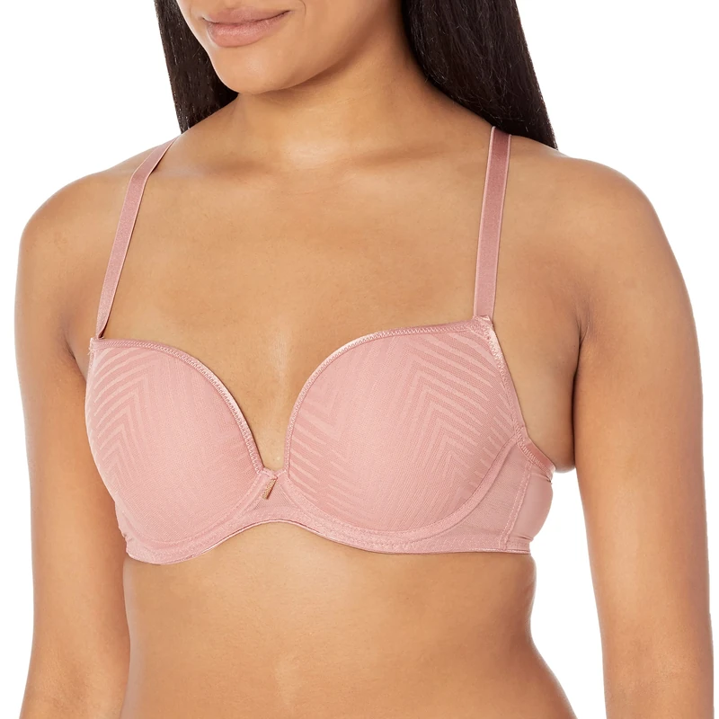 Freya Tailored Plunge T-Shirt Bra Ash Rose Pink 34FF