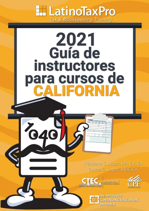 2021 Guía de instructores para cursos de California