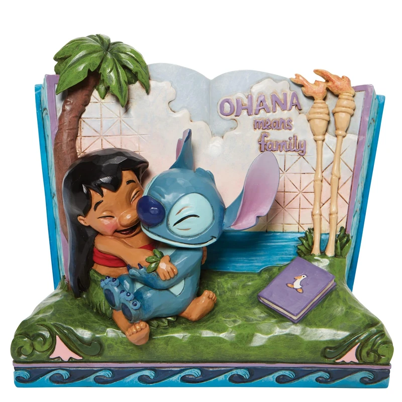 Enesco Jim Shore Stitch Story Book Figurine