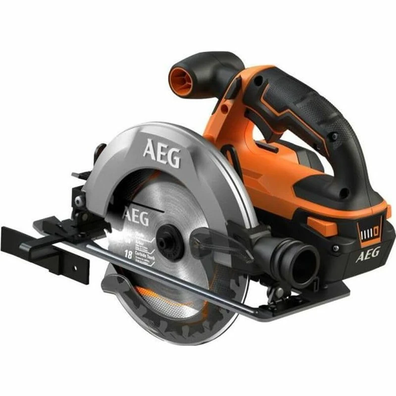 AEG - 18 V PRO18 V Circular Saw (Without Battery) - 165 mm Blade, up to 57 mm Cutting Depth - 3700 RPM - HD SYNC Technology - BKS18C2-0