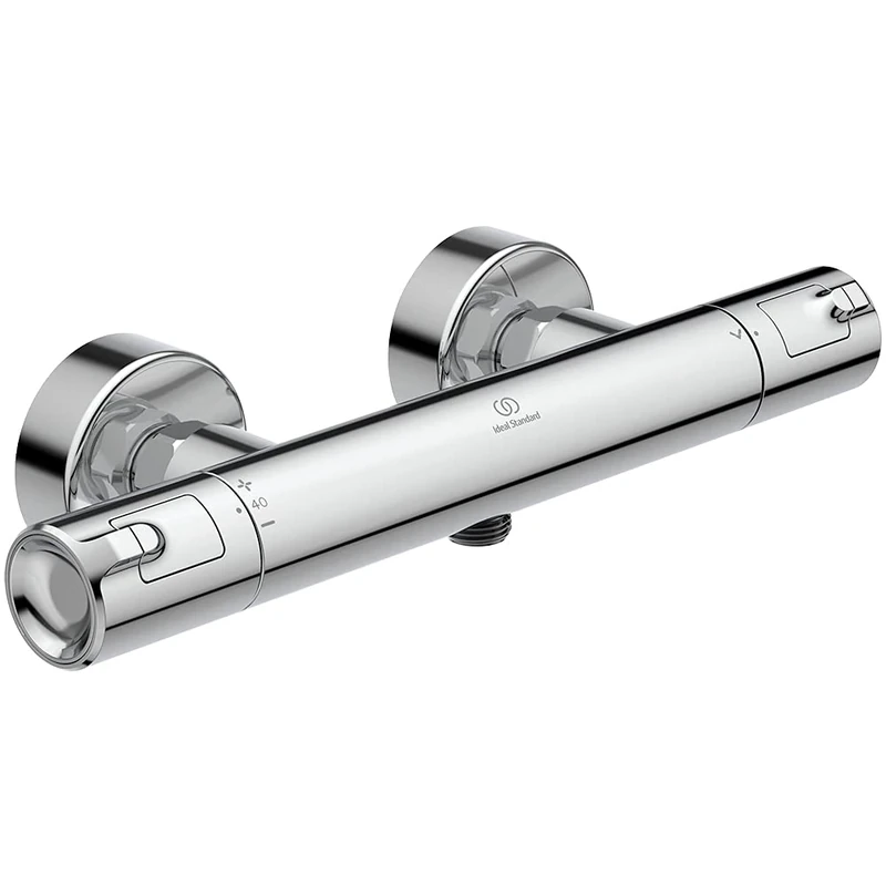 Ideal Standard Ceratherm T50 Thermostatic Shower Mixer Valve, Chrome, A7216AA