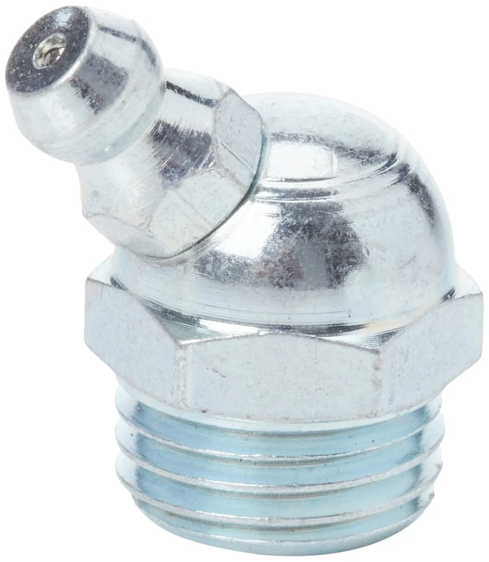 Umeta A172203210U121090725 Umeta-1210907-25-25 Hydraulic Grease Nipples 45º DIN 71412 Type H2 (R.M8x1.0 x L.23.5 x Ø9 Brass), Multicolore, One Size