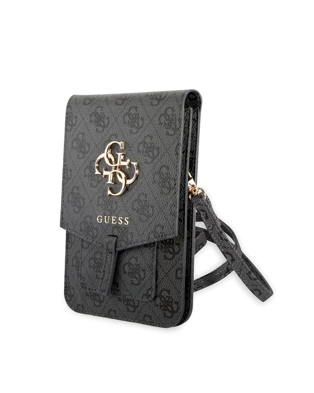 Guess GUTB10NTMLLB Grey Unisex Cross-Body Bag - Image 1