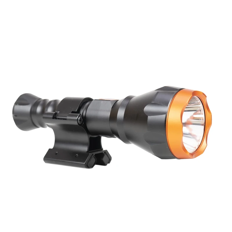 PNI Adventure F550 Crystal LED Flashlight, 10W FLM33 Magnetic mounting Bracket