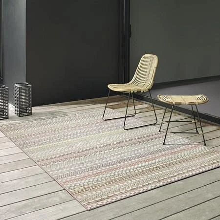 Brighton Large Living Room Bedroom Rug Rugs Carpet Soft Red/Beige 80x150cm - Image 1